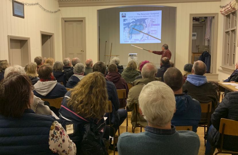 Residents hear more about the negative impacts of the reservoir 